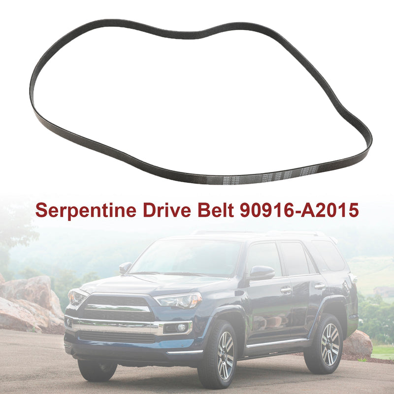 Motor Serpentine Belt 90916-A2015 för Toyota 4Runner FJ Cruiser Tundra 4.0L