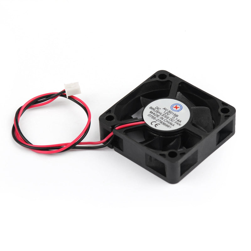 10 STÜCKE DC Brushless Cooling PC Computerlüfter 12 V 5015B 50 x 50 x 15 mm 0,14 A 2-poliger Draht