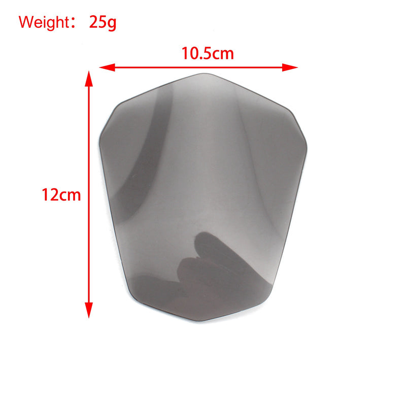 Frontlysglassbeskyttelsesdeksel passer til Kawasaki H2 H2R 2015-2019 Smoke Generic