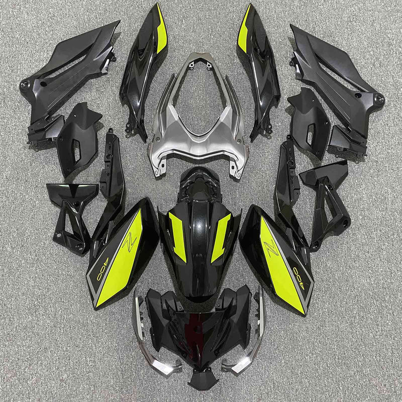 Amotopart Kawasaki Z400 2018-2020 kåpa Set Body Plast ABS