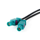 Fakra anténní adaptér rádiové antény pro VW RNS RCD510/310/315 Seat Škoda Columbus Generic