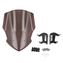 Protetor de pára-brisa adequado para Yamaha MT-07 2018-2020 Genérico