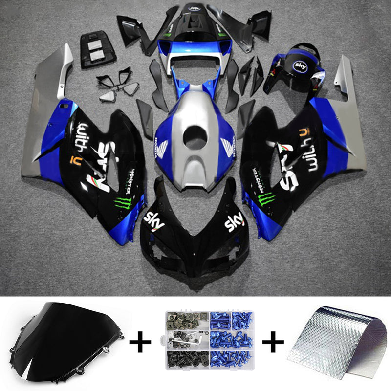 Amotopart Honda CBR1000RR 2004-2005 Zestaw owiewek Korpus Plastik ABS