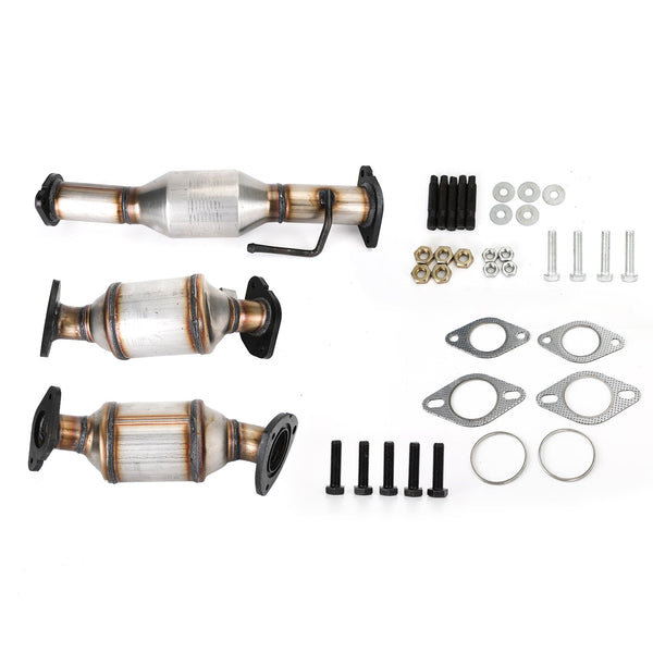 2007-2010 Saturn Outlook 3.6L 6 Cylindrig Alla 3 Vänster Höger Bak Katalysator