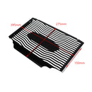 Jäähdyttimen suojakotelo, musta metallisuojausmoottoripyörä Trident 660 2021+ Generic -malliin