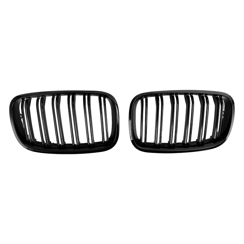 BMW X5 E70 2007-2013 Frontstøtfanger Nyregitter Blank Svart