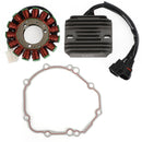 Stator spoler + spændingsregulator ensretter + pakning til Suzuki GSX-R GSXR 1000 07-08