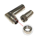 O2 Oxygen Afstandssensor Vinklet forlængelse 90 grader 02 Bung Extension M18 X 1,5 Generisk