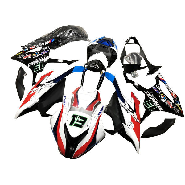 Amotopart BMW M1000RR S1000RR 2019-2022 Juego de carenado Cuerpo Plástico ABS