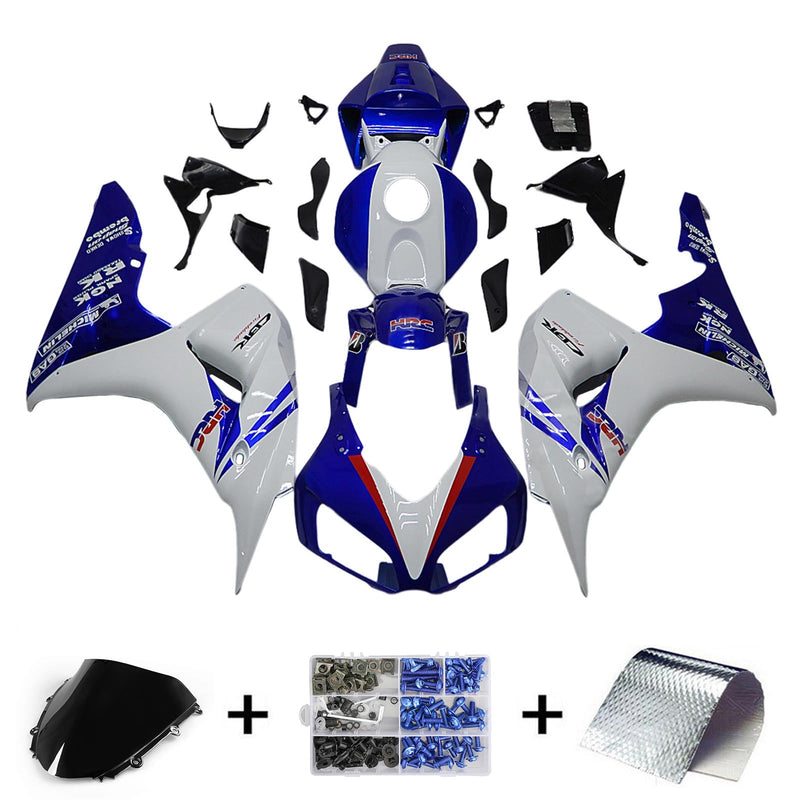 Amotopart Honda CBR1000RR 2006-2007 suojasarja Muovi ABS