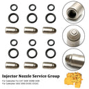 8N8796 6 uds grupo de servicio de boquilla de inyectores compatible con Caterpillar 3304 3306 D330C D333C 7S-9891 7S-8722 8N-4694