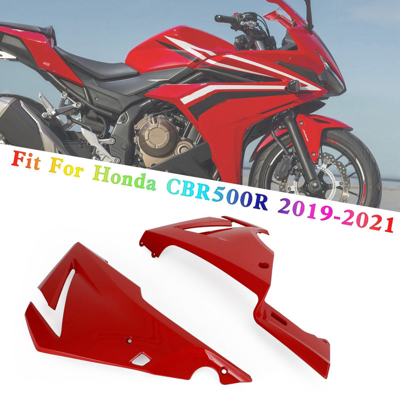 Siderammedeksel kåpehette for Honda CBR500R 2019-2021 Generisk Fedex Express