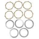 Kopplingssats stål & friktionsskivor lämplig för Yamaha DT125 DT125 R/LC RD125LC RZ125 Generic