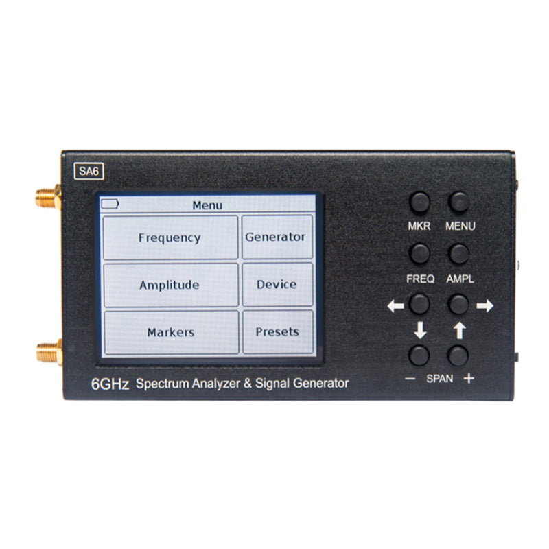 Spectrum Analyzer Signal Generator Wi-Fi 2G 4G LTE CDMA GSM GPRS SA6 6GHz