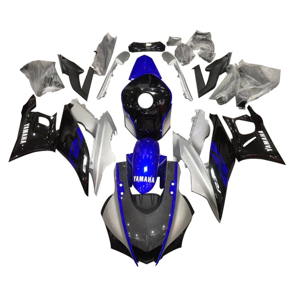 Amotopart Yamaha YZF-R3 R25 2019-2021 kåpesett Body Plastic ABS