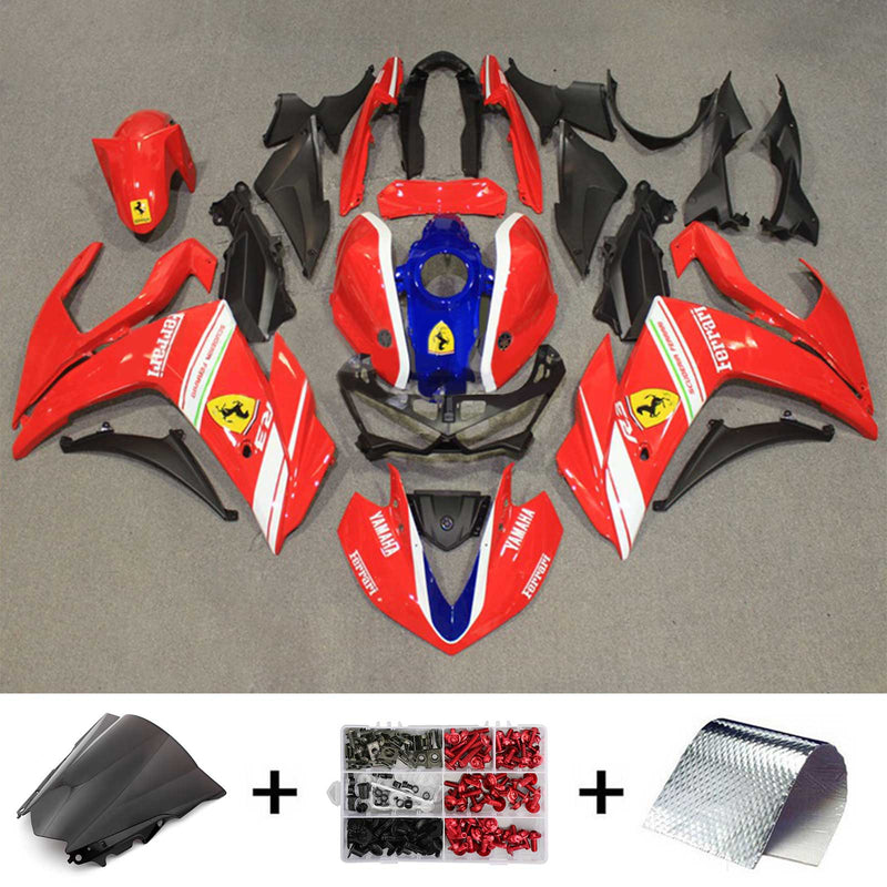 Kåpa set för Yamaha YZF-R3 2014-2018 R25 2015-2017 Generic