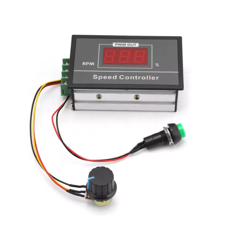 DC6-60V 12V 24V 36V 48V 30A PWM DC motorhastighetsregulator start-stopp-bryter