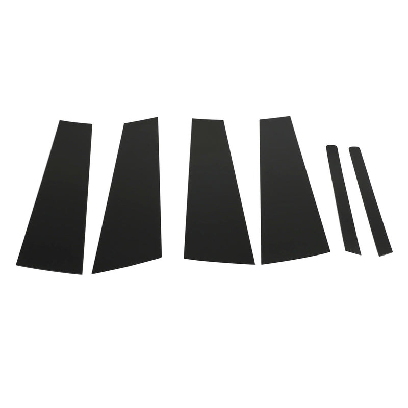 Honda Civic 2006–2011 6-teiliges Autofenster-Säulenpfosten-Abdeckungs-Trim