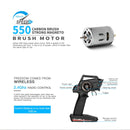 Wltoys 124018 RC-kilpa-auto 60 km/h 1/12 2,4 GHz Off-Road Drift RTR 4WD Lelulahja