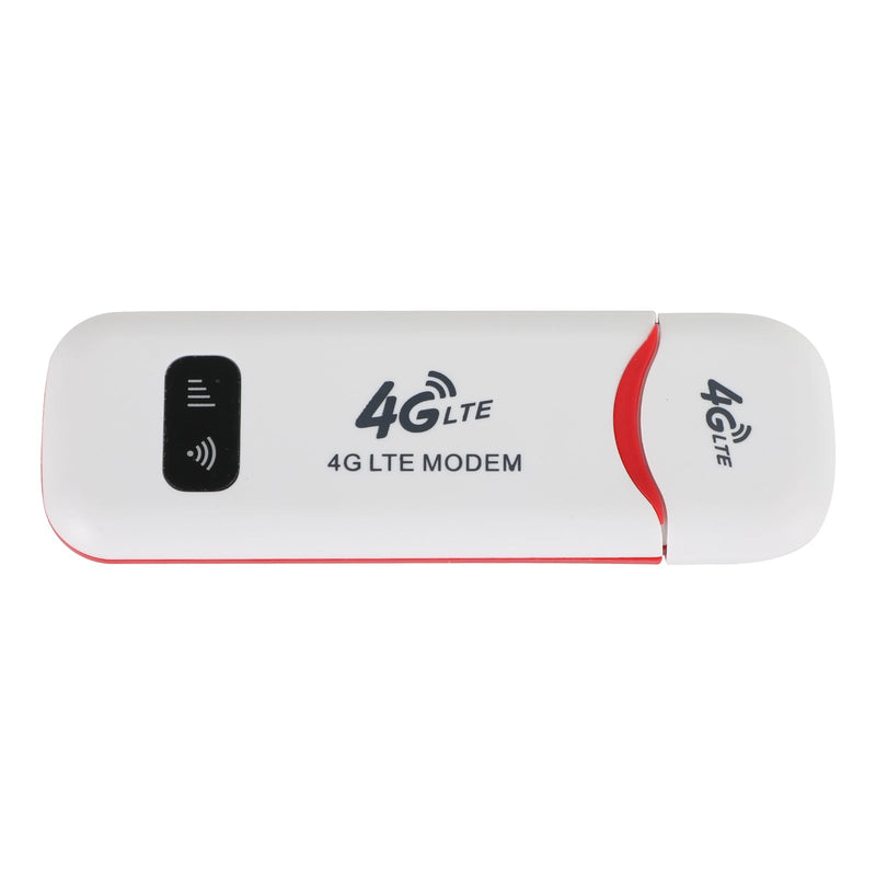 4G LTE Trådlös router WiFi Mobilt bredbandsmodem USB Dongle Olåst Vit