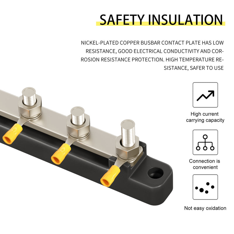 2/4/6/12-Wege-Auto-Sammelschienenblock-Staubschutz-Verteilerterminal für Auto-Marine