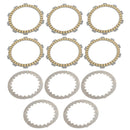 Kopplingssats stål & friktionsskivor för Yamaha TZR125 TZR 125 1987-1992 Generic