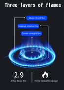 Butan/LP gastank Dubbelbrännare Gas Camping spis Bords spis