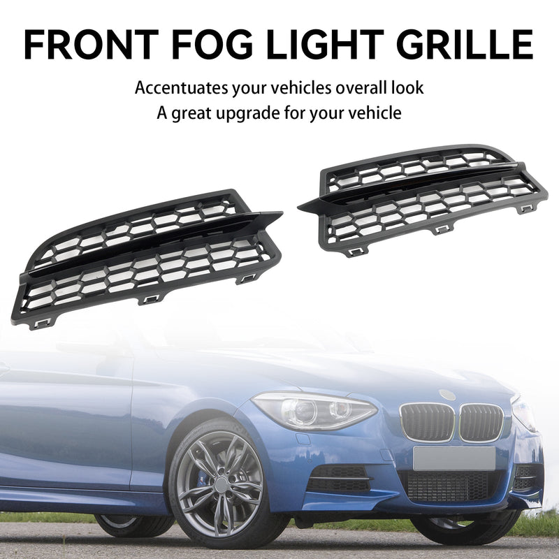 BMW F20 F21 2011-2015 M 2ST Främre stötfångare Dimljus Kåpa Bezel Grill Grille.