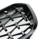 Grade dianteira em forma de rim preta Meteor para BMW 2015-2017 Série 1 F20/F21