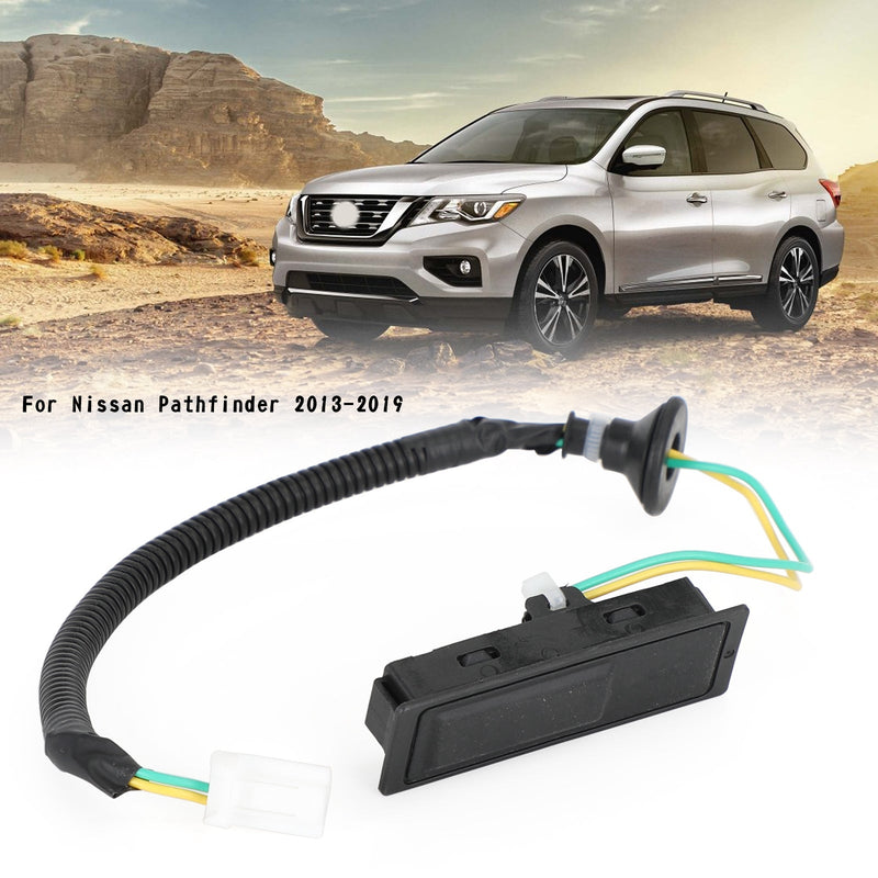 Entriegelungsschalter für Kofferraumdeckel 25380-3JA0B passend für Nissan Pathfinder 2013-2019 253803JA0B Generic