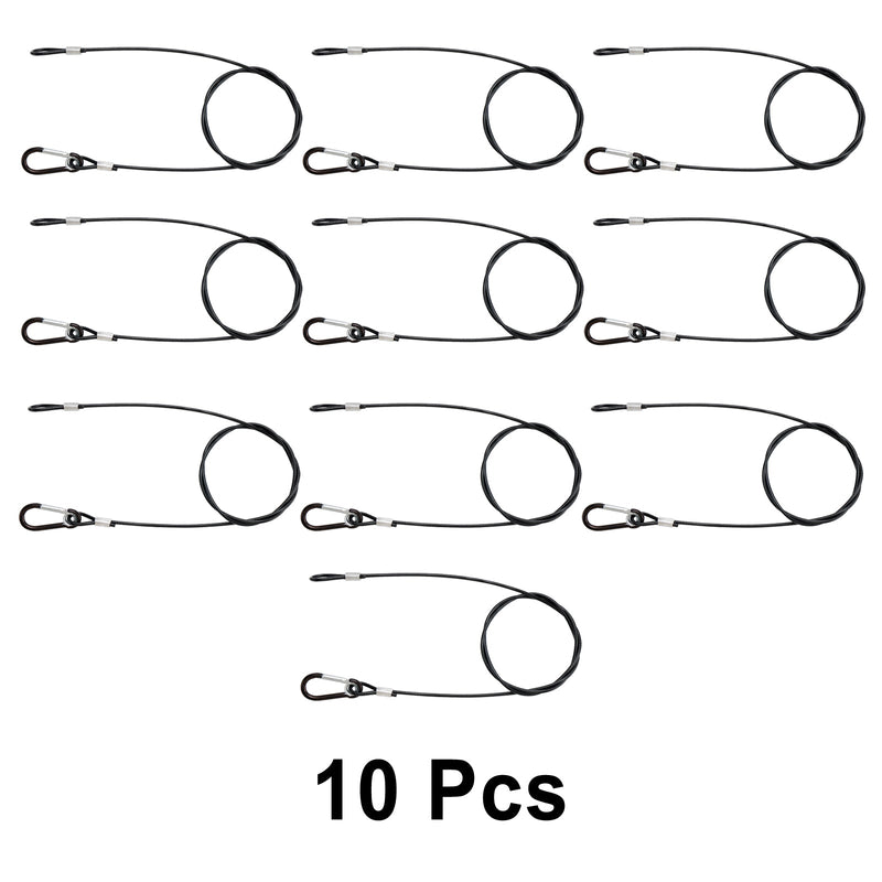 1/5/10 szt. Kabel zabezpieczający z drutu stalowego o grubości 3 mm do oświetlenia Par z zaciskiem scenicznym