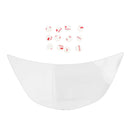 Protetor de farol dianteiro adequado para Kawasaki Zx-6R Zx 6R 94-97 95 96 Azul Genérico