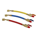 3 stykke R410A ladeslange med kugleventiler til køling, aircondition, HVAC