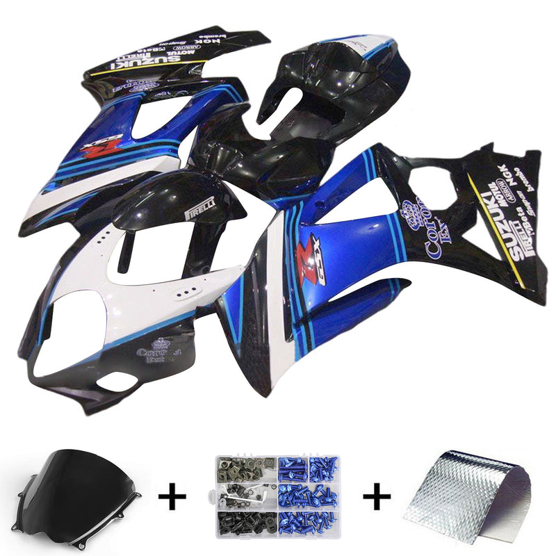 Amotopart Suzuki GSXR1000 2007-2008 K7 kåpesett Body Plastic ABS