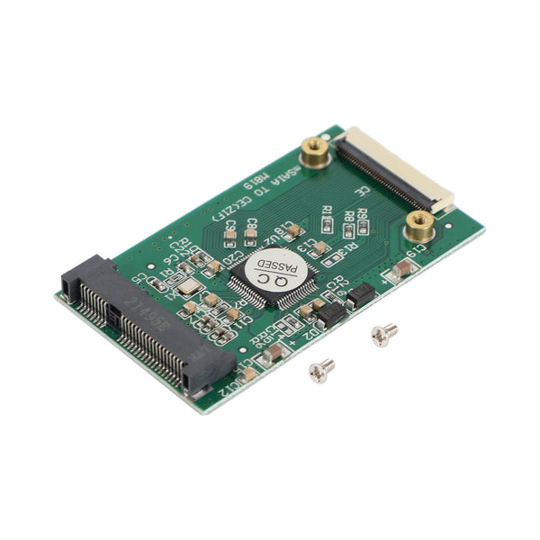 1,8" Mini mSATA PCI-E SSD -kiintolevy ja 40-nastainen ZIF CE -kaapelisovitinkortti