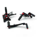 Apoio para os pés traseiro apoio para os pés para Suzuki GSXR1000 GSXR 1000 17-23 Genérico