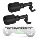 Crash-Slider-Schutz Schwarz Für CNC Für KAWASAKI NINJA Z400 18-21 500 24-25
