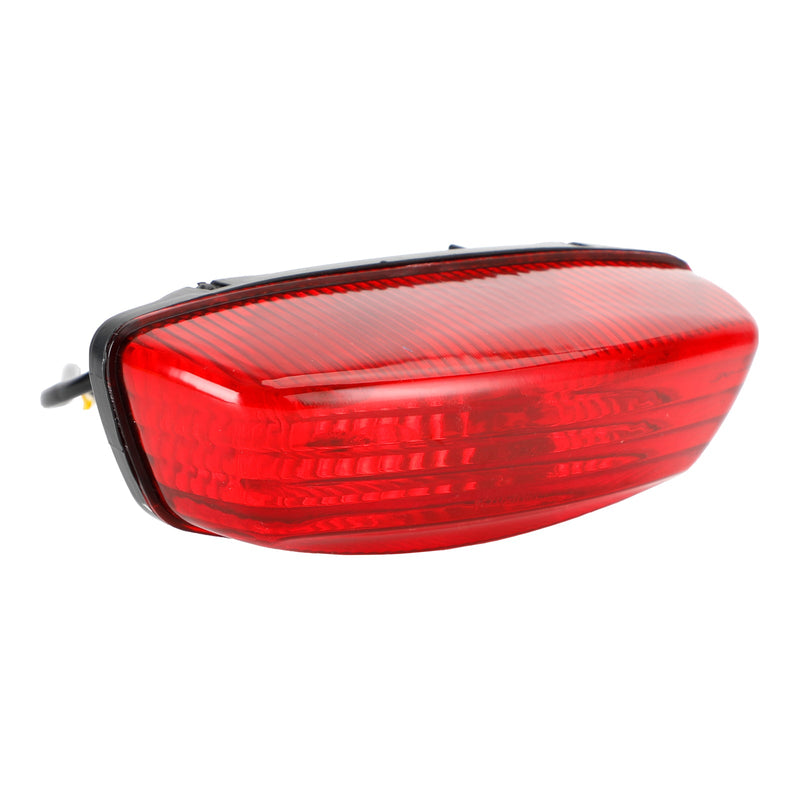 Luz traseira Suzuki LTF 250 Ozark LT-Z250 LTZ 400 Z LT-F com lente vermelha