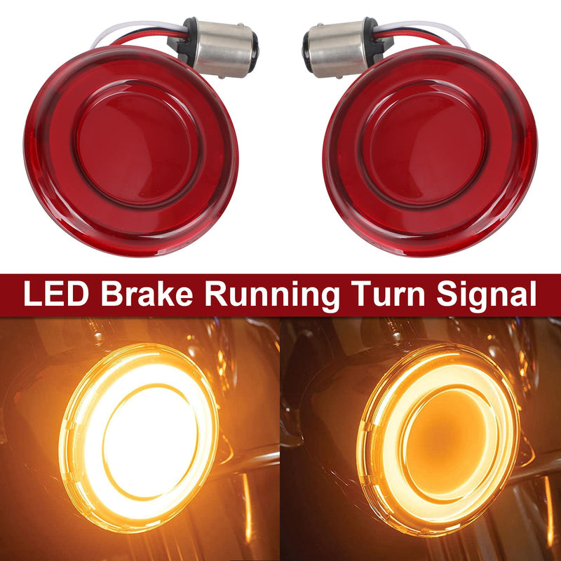 1157 LED-Bremsblinker für Touring Street Glide Electra Glide Generic