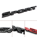 3D Sport Logo Auto Kofferraum Heckklappe Emblem Abzeichen Aufkleber Aufkleber Carbon