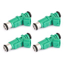 Zestaw 4 dysz wtryskowych 01F023 pasuje do Peugeot 1007 206 207 Citroen C2 C3 Nemo 1.1 1.4 Generic