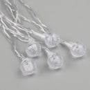 Luzes de corda LED para decoração de jardim ao ar livre Luzes de corda à prova d'água