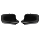 Ett par spegelkåpor svarta för BMW E46 E65 E66 745i 750i 51167074236+51167074235