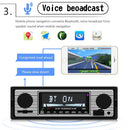 Bluetooth Oldtimer MP3 Player FM Radio AUX Classic Stereo Audio Receiver USB