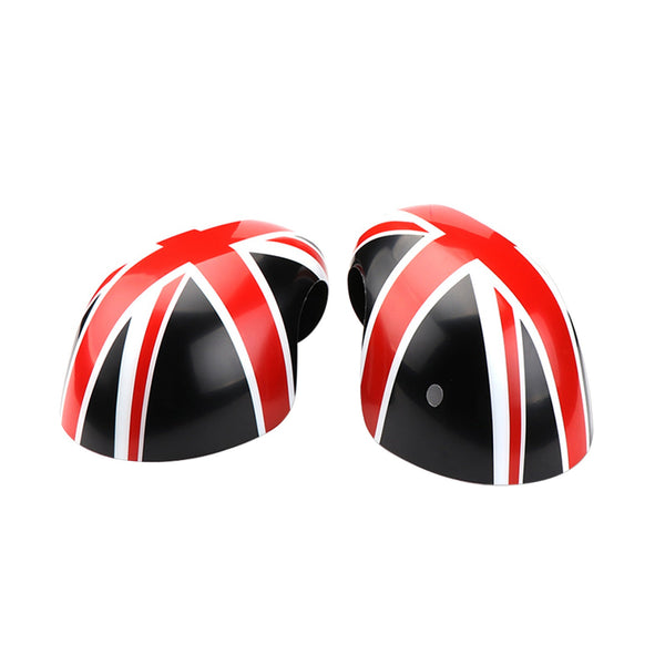 2019-2021 MINI Cooper F54 F55 F56 F57 F60 Union Jack UK Flag Peilin suojukset mustalle/punaiselle Genericille