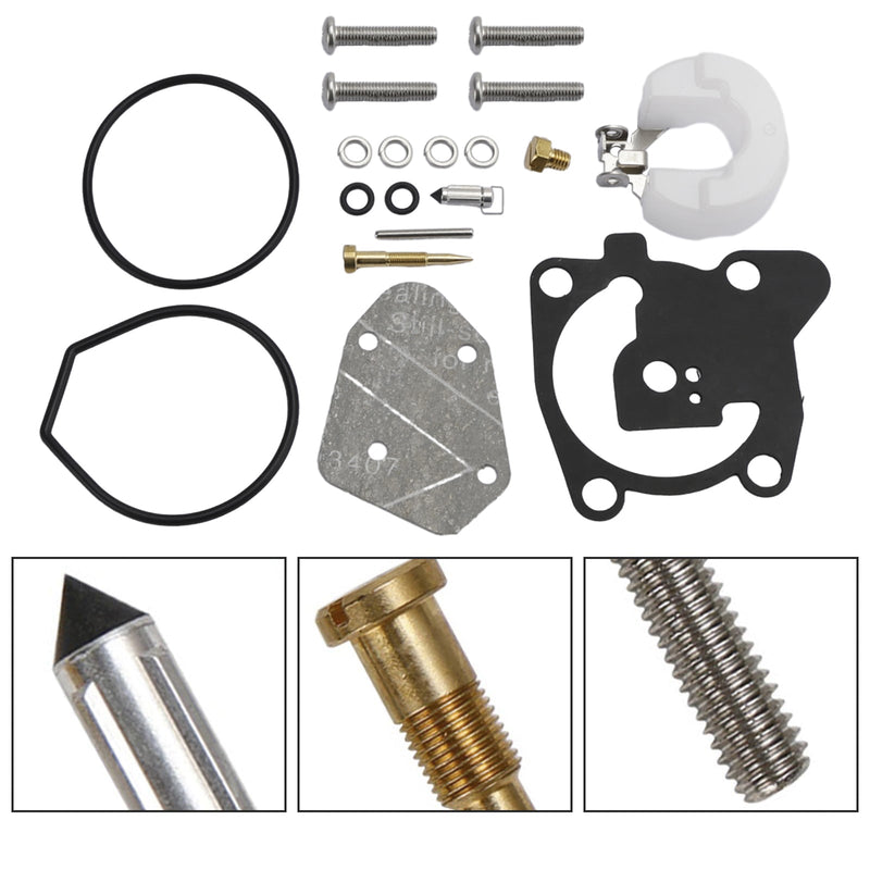 Kit de conversão de carburador para Yamaha 40HP 40X M(W/T)HS/L E40X MHL 66T-W0093