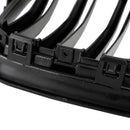 BMW X3 X4 F25 F26 2014–2017 glänzend schwarz Frontstoßstange Nierengitter