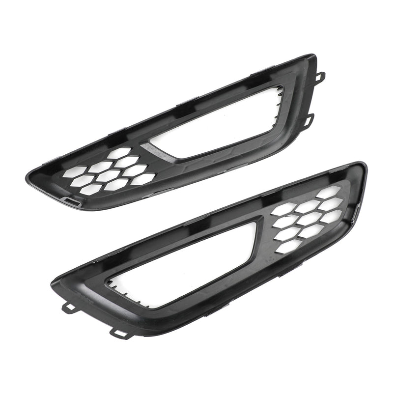 Ford Focus 2015-2017 Par foran støtfanger tåkelys Lampedeksel Bezel Grill