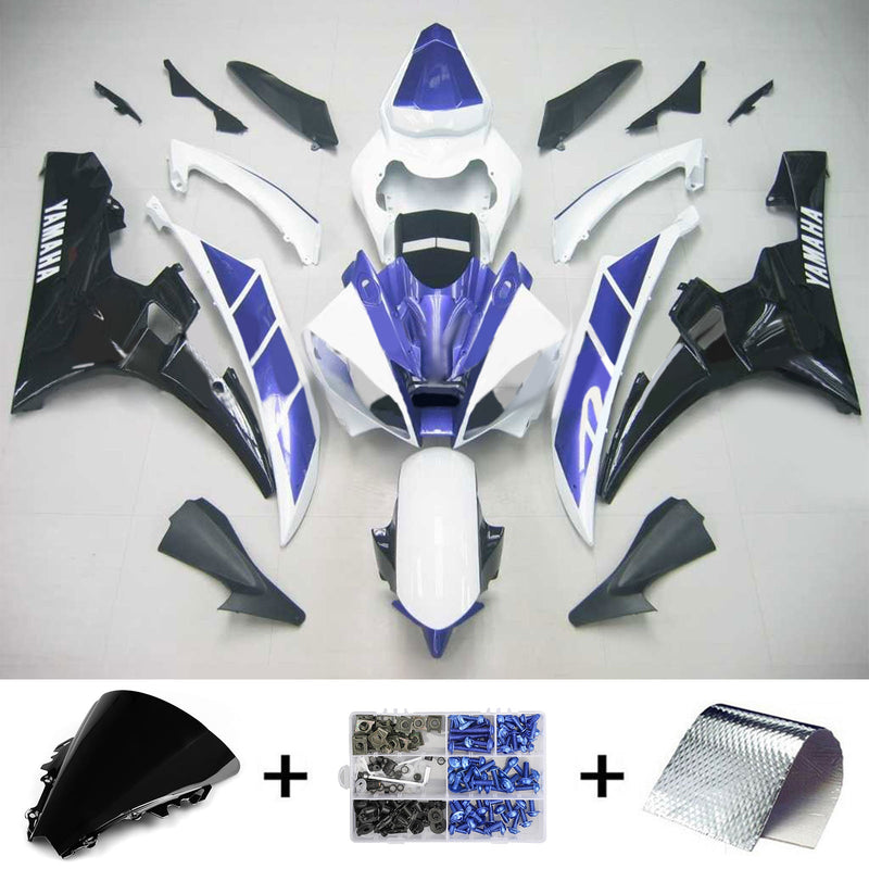 Kit de carenagem para Yamaha YZF 600 R6 2006-2007 Genérico