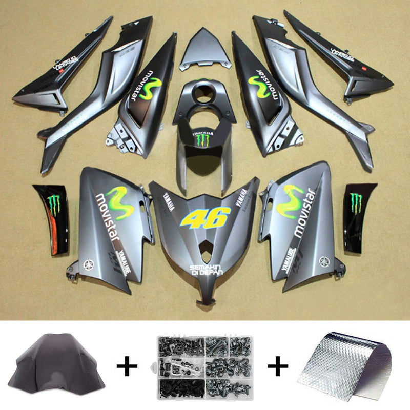 Amotopart Yamaha T-Max TMAX530 2012-2014 kåpa set kropp